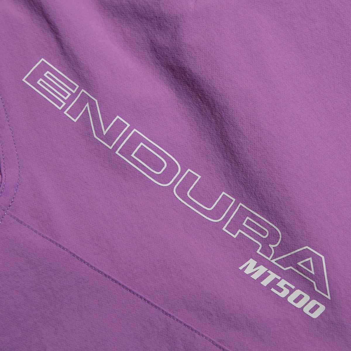 Pantalón corto infantil MT500JR Burner - Morado 