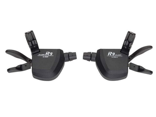 R9 Road Xpress Flat Bar Schalthebel 2x9 speed - black
