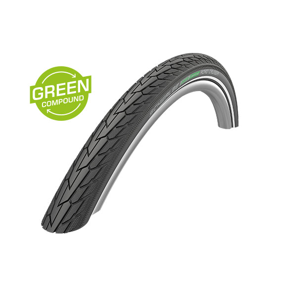 Road Cruiser wire tire - 24x1.75 inches - K-Guard - GC - reflective strip - black