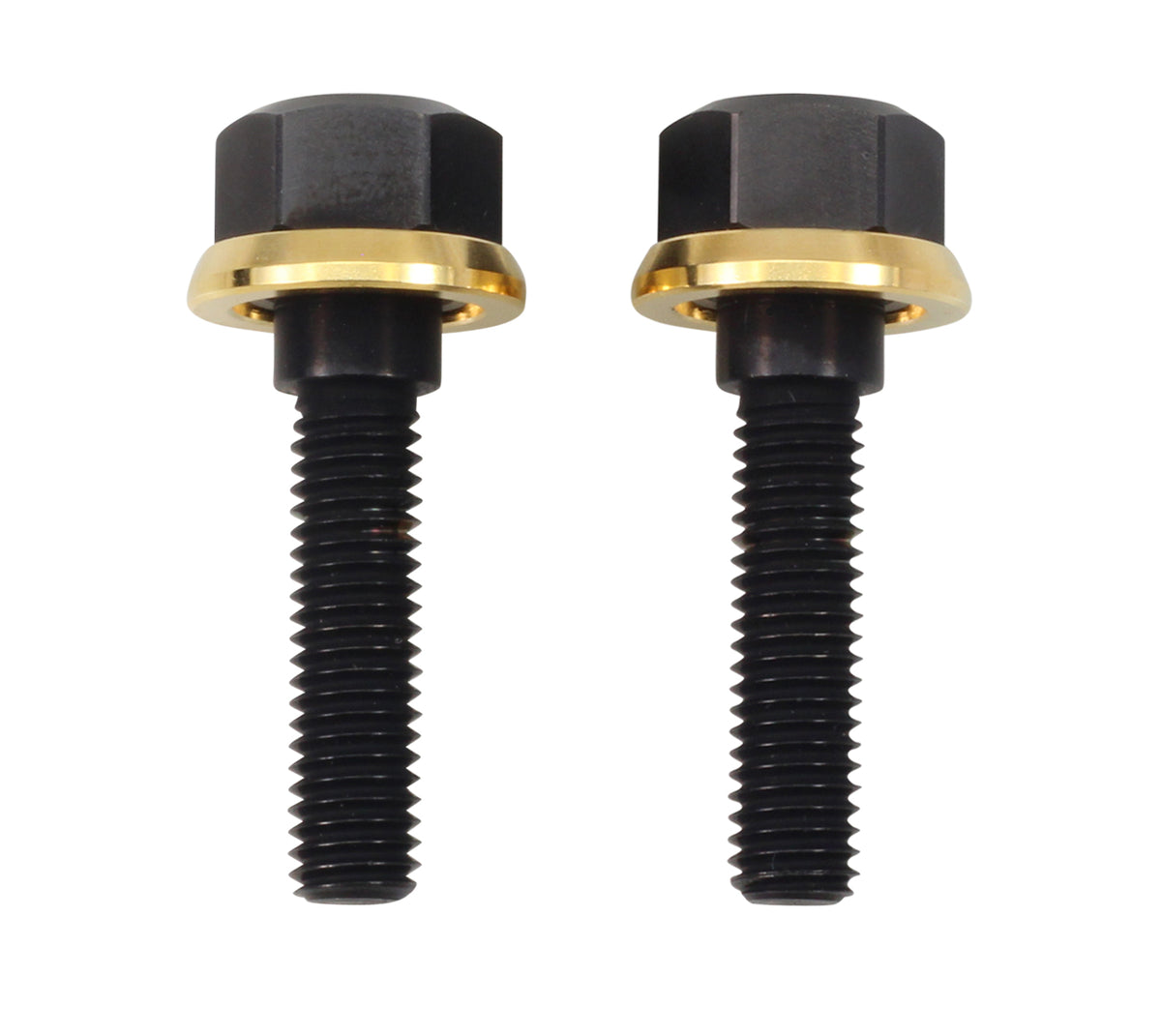 15M8Bolt Achsschrauben-Set - schwarz / gold
