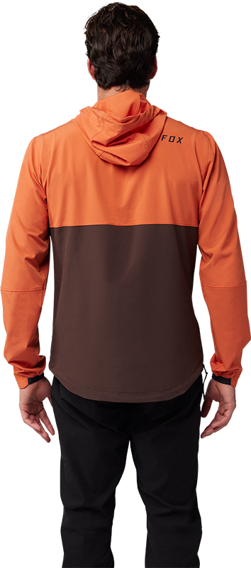 Ranger Wind Pullover - Atomic Orange