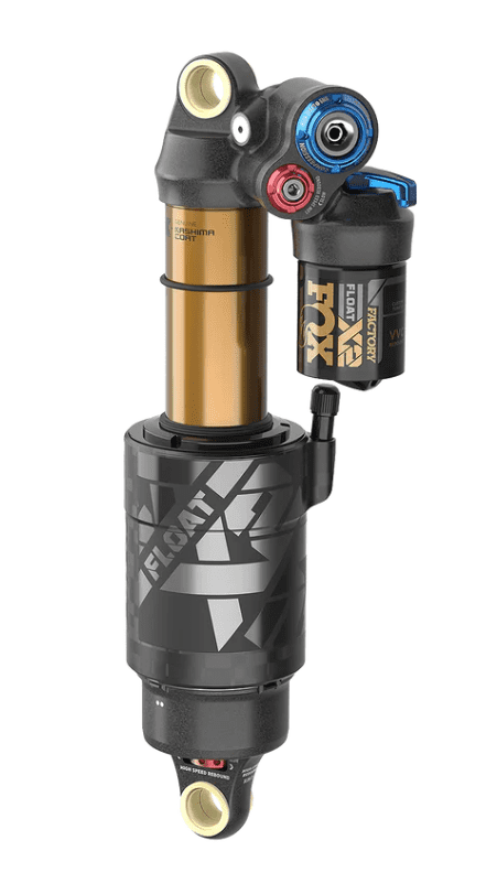 Float X2 Factory, 2pos-Adj, Metric, 230 x 57,5 mm - kashima/grey Fox Shox