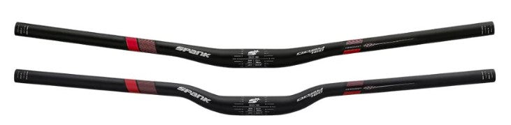 Oozy LTD Handlebar 780 VIBRO CORE - Black/Red