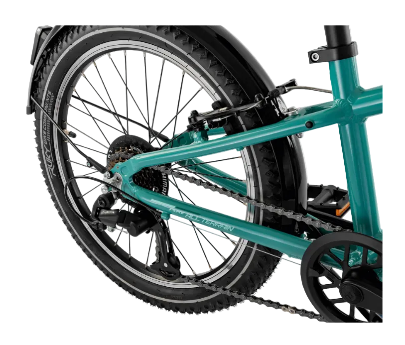 Cyke 26-8 Active - turquoise/noir