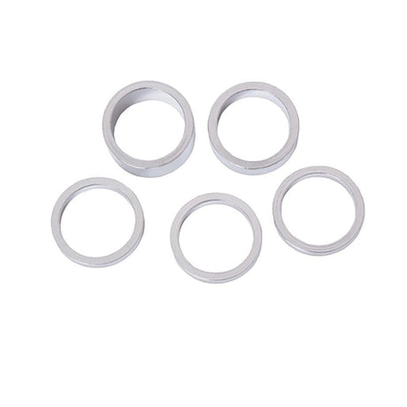 Tax rate spacer set 5-piece - 1 inch - Silver