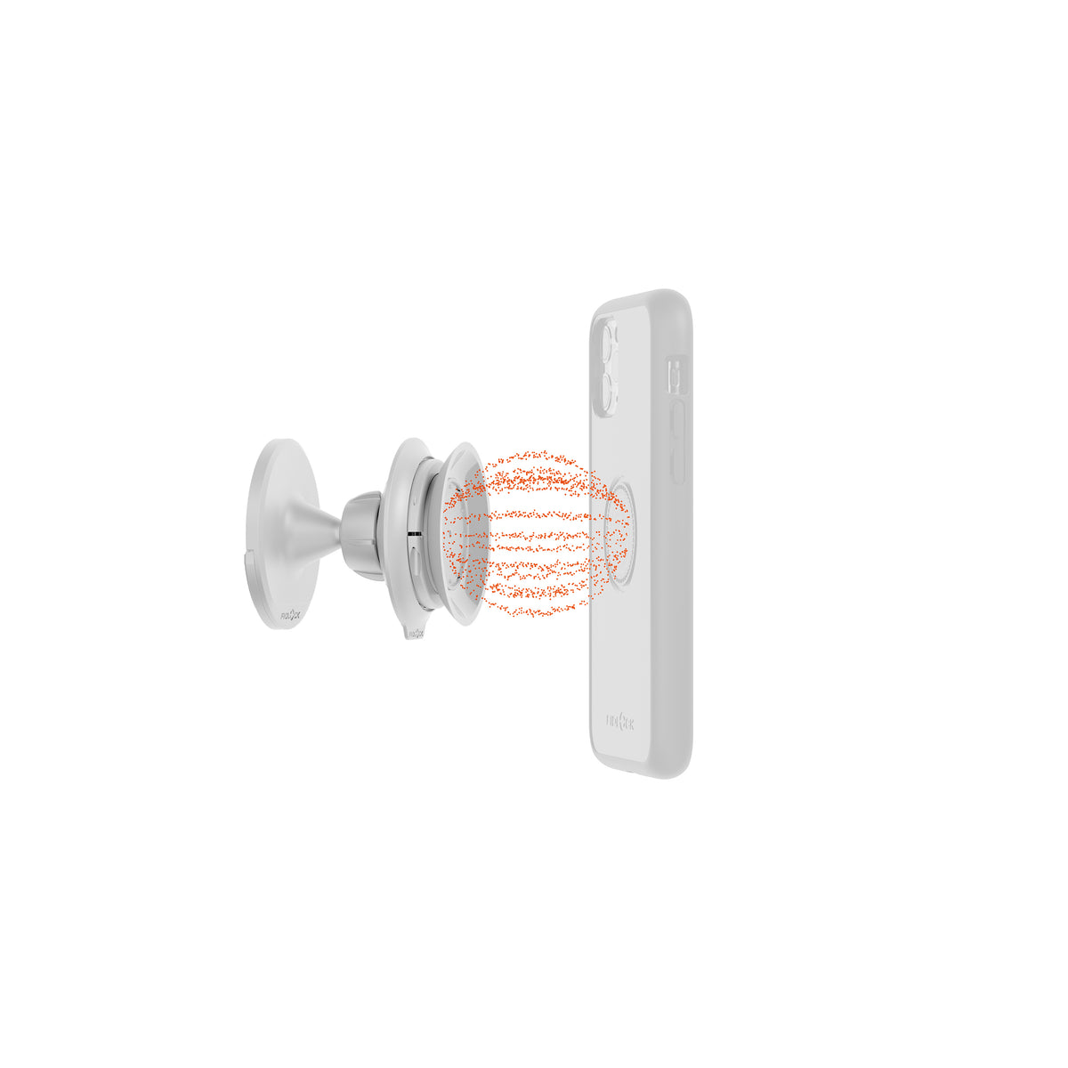 VACUUM wall base - white