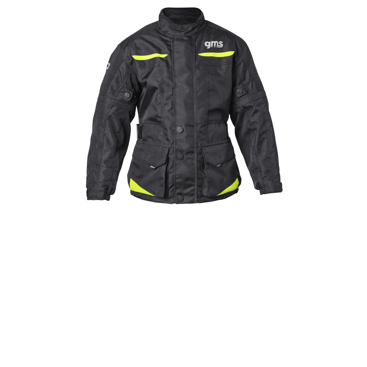 Jacke Gear WP Junior schwarz-fluogelb