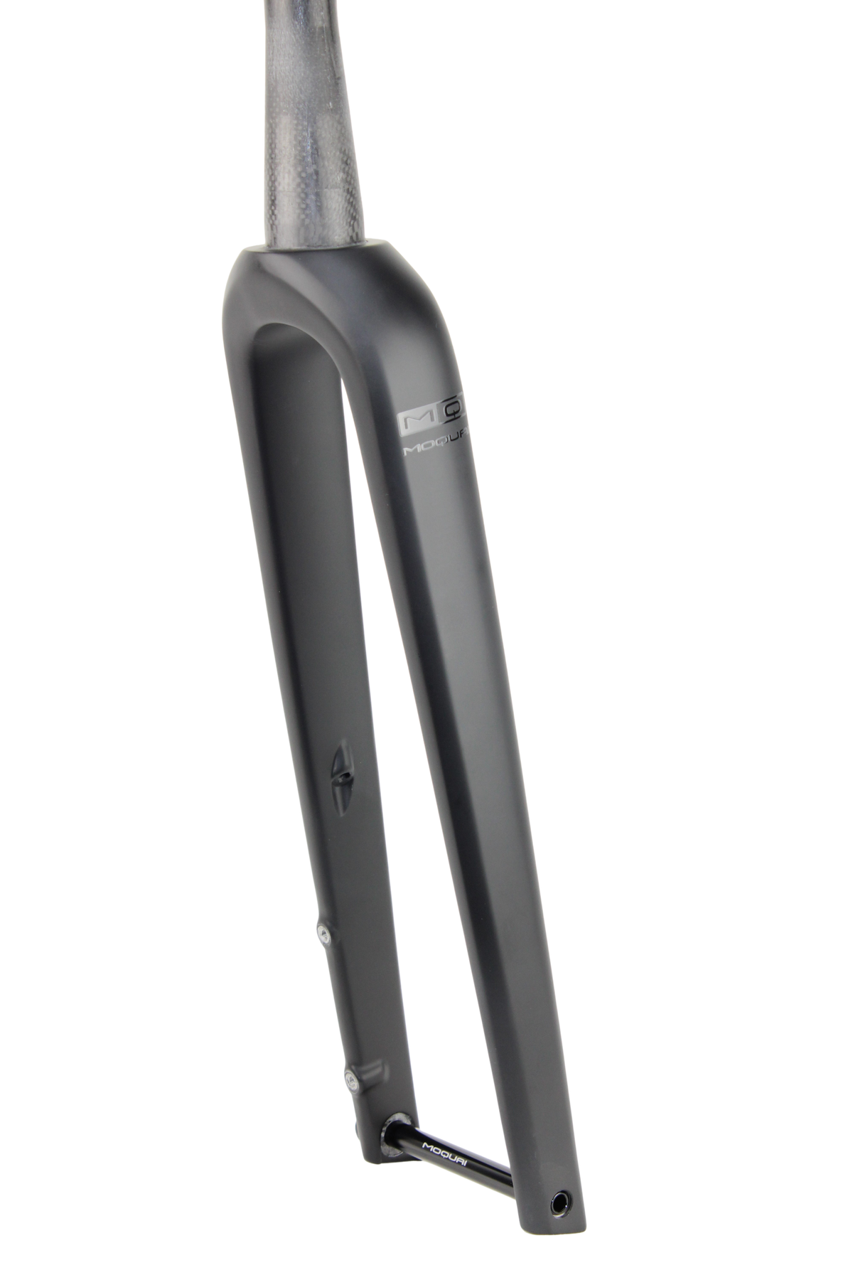 Gravel-Race Carbon Widelca zintegrowana z prowadzeniem kabli - czarny