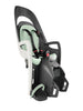 Caress child seat for luggage rack - gray/white/mint 