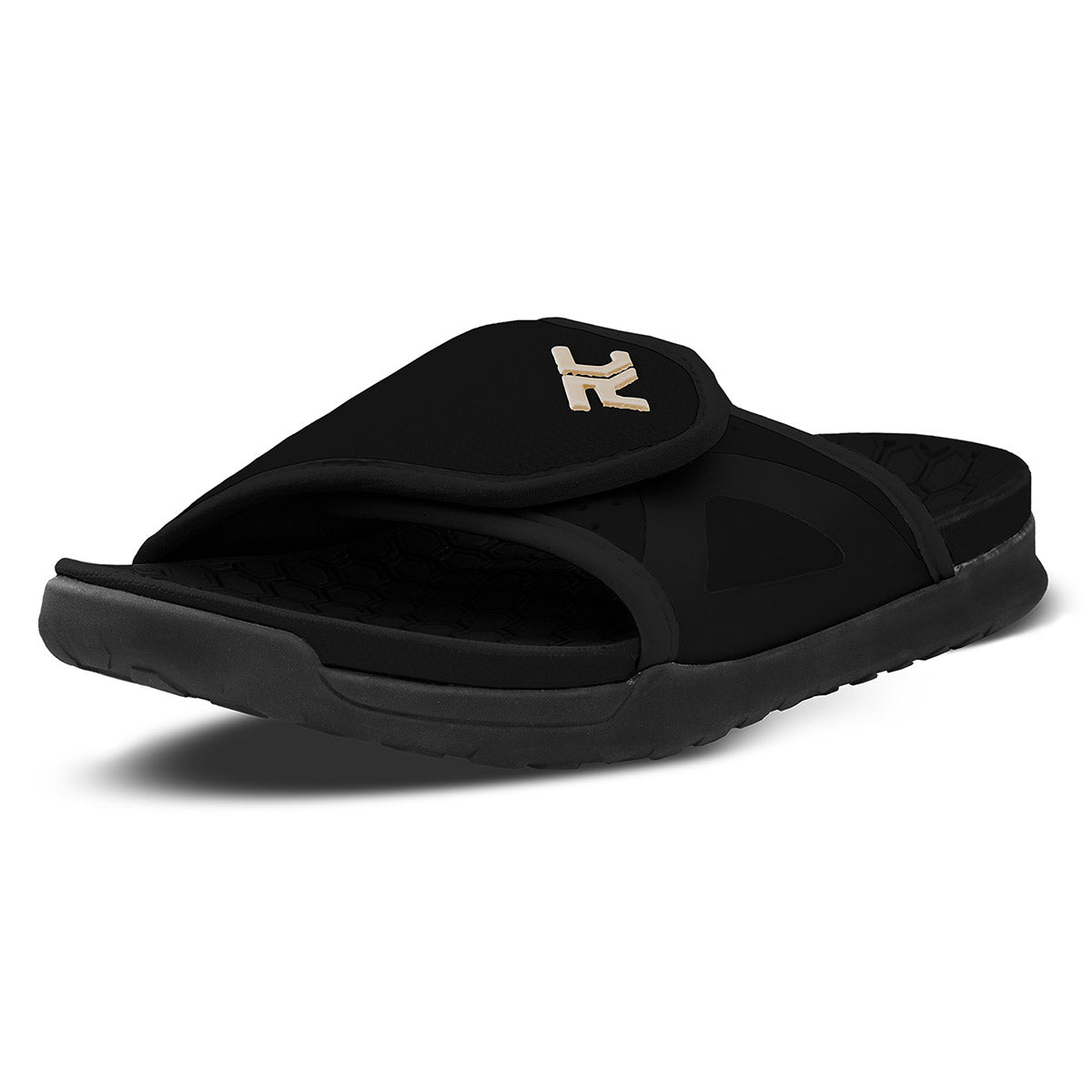Coaster Damensandalen - Schwarz/Gold