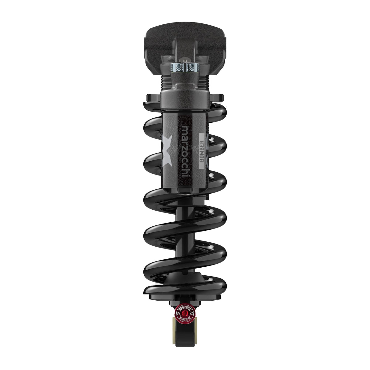 Bomber CR, Trunnion, 185 x 55 mm - black Marzocchi