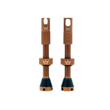 Chris King MK2 Tubeless Ventiel - Bruin