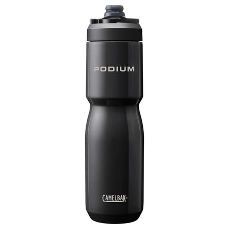 Podium Vacuum Edelstahl Flasche 650 ml - black
