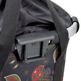 KLICKfix City-Tasche Bikebasket 15L - folklore/schwarz