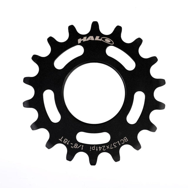 Fixed Cogs 1/8 pignone a vite - nero
