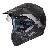 207 2.0 Motorradhelm matte black grey
