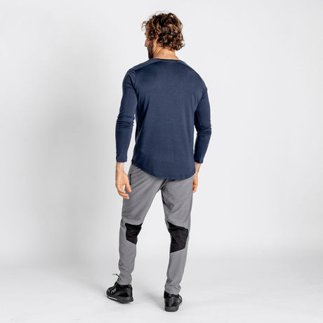 Flow Merino longsleeve Jersey - Marine iXS
