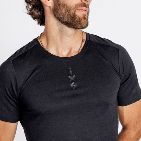 Flow Merino jersey - black iXS