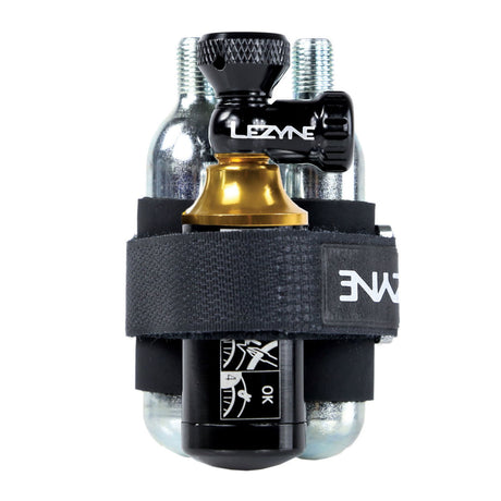 Tubeless CO2 Blaster Repair Kit incl. 2 Cartridges - Black/Gold