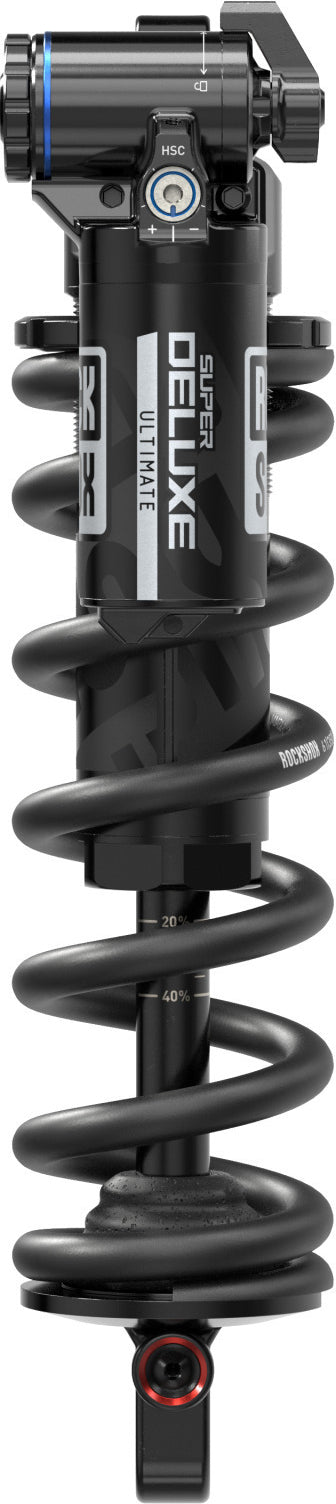 Super Deluxe Ultimate Coil  RC2T, 230x60 mm Standard/Standard - Schwarz