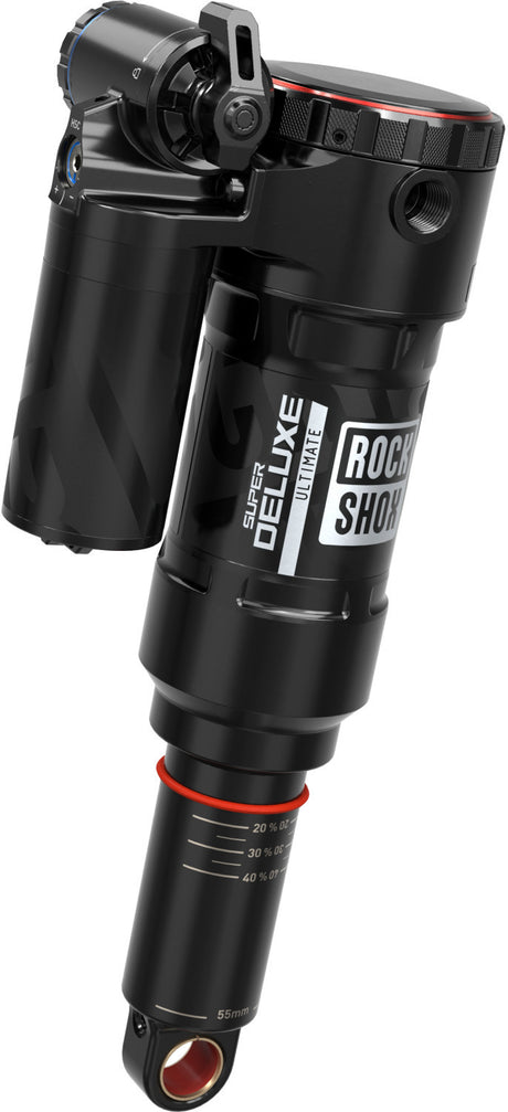 Super Deluxe Ultimate Debon Air+ RC2T, 185x55 mm Trunnion/Standard - Schwarz