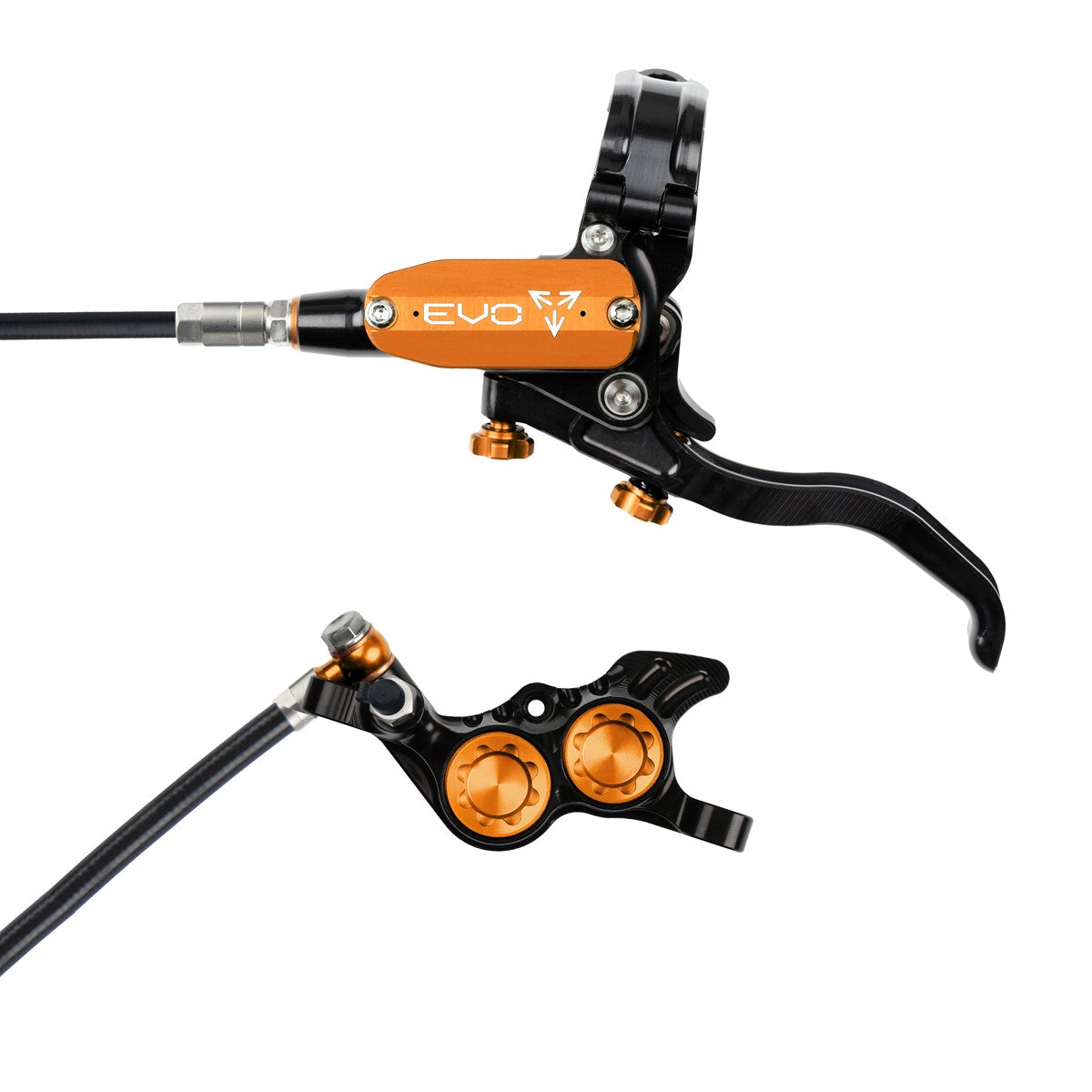 Tech 4 EVO GR4 Scheibenbremse - schwarz/orange