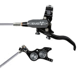 Freno de disco Tech 4 EVO TR4 con manguera de acero - negro/humo