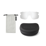 Wildcat - White + ChromaPop Red Mirror Lens 