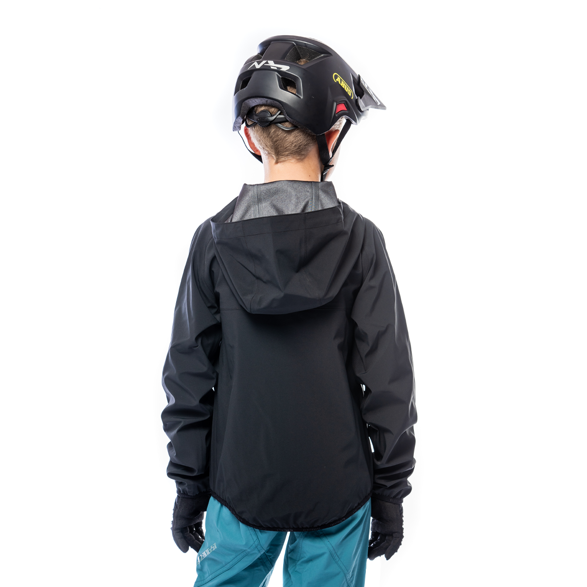 DFL Evo Regenjacke Youth - schwarz