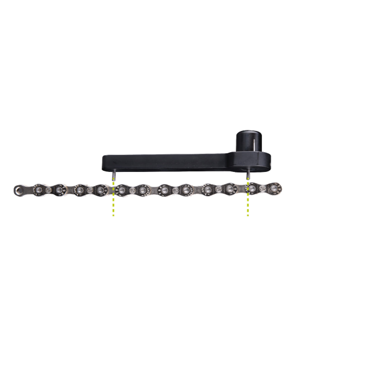 Chain wear gauge with Indicator 02 - Black